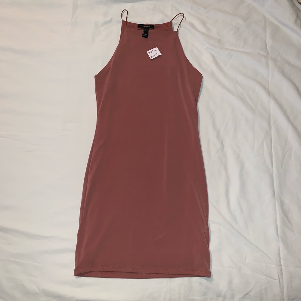 Forever 21 salmon mini dress